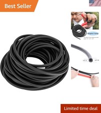 Latex Rubber Tubing, 3/8in OD 1/4in ID Slingshot Rubber Bands Black Surgical ...