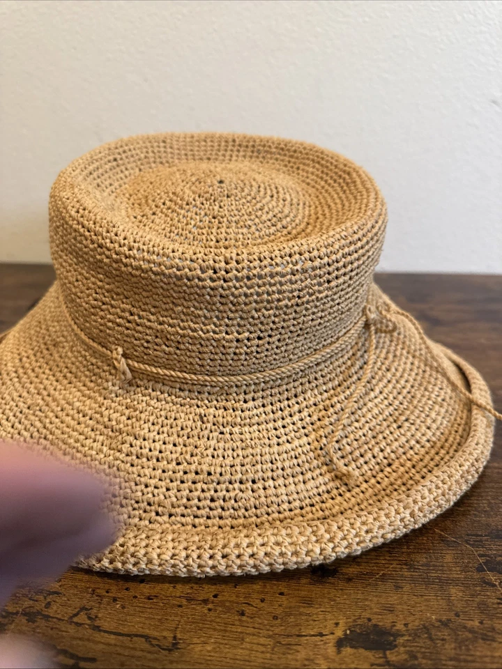 Sombrero de rafia Helen Kaminski Provence 10 turrones - Sydney Australia | Sombrero de sol de lujo Foto 3 de 4