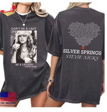 Stevie Nicks Shirt Don't Be A Lady Be A Legend Shirt Stevie Nicks Tour Merch Tee