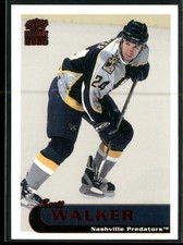 1999-00 Pacific Paramount Scott Walker Red #129 Nashville Predators
