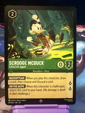 Lorcana Scrooge McDuck - S.H.U.S.H. Agent 89/204 Whispers in the Well Regular