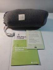 Kea Babies Original Baby Wrap Carrier Gray with Travel Bag EUC