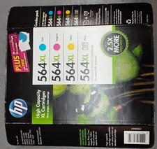 Genuine HP 564XL Black Yellow Magenta Cyan Plus