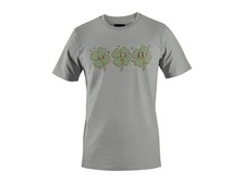Cute Shamrock Faces Playful St. Patricks Day Clover Design Women's T-shirt