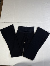 Victoria&rsquo;s Secret Pink Women&rsquo;s Cable Knit Flare Side Slit Pants Size XS