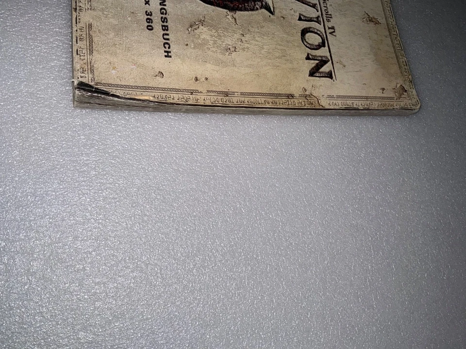 The Elder Scrolls 4 Oblivion Lösungsbuch (German language) not English guide gc - Image 2 of 4