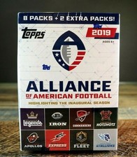 2019 Topps Alliance of American AAF Football - Pick your Cards