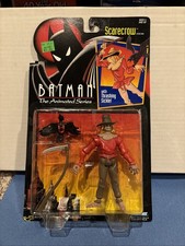 DC Batman The Animated Series Scarecrow Action Figure 1993 Kenner BTAS New MOSC