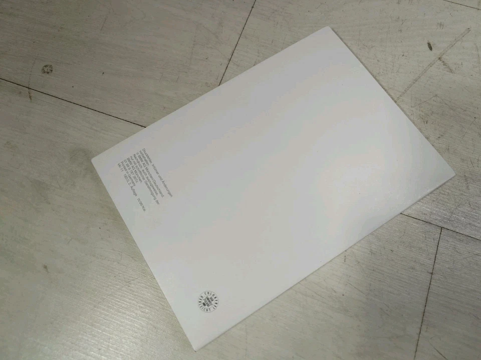 BMW E36 Betriebsanleitung Service-Stationen Buch Prospekt Bordbuch 1997 1998 - Bild 2 von 2