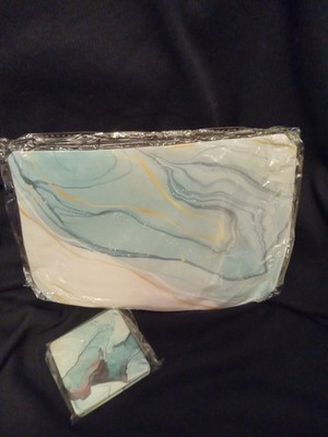 NEW COSMETIC BAG WITH MATCHING COMPACT