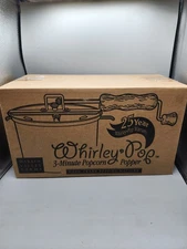Wabash Valley Farms The Original Whirley Pop 3 Minute Gourmet Popcorn Popper 6Qt