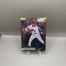 2020 Panini Prizm Anthony Rendon Quick Pitch Bronze Donut Circles /25 Angels #1