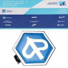 Logo Emblem Frontschild 295486 original Vespa Cosa ET2 PK PX 50 125 200ccm 