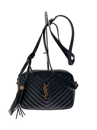 Yves Saint Laurent Shoulder Bag Blk Used