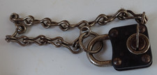 Vintage SQUIRE Lever Padlock with 12" Bicycle Chain