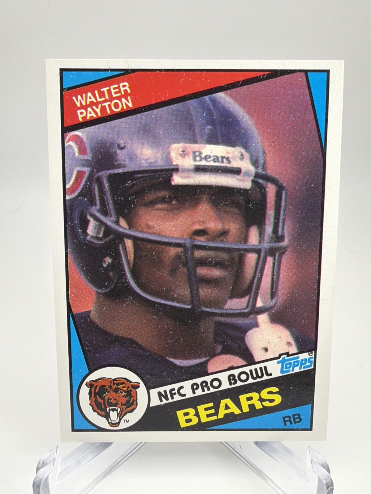 1984 Topps Walter Payton #228 Chicago Bears Running Back HOF Football