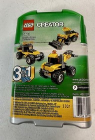 LEGO Creator Mini Digger 5761 3-in-1 Complete Set 56 Pieces 100% Complete MINT!