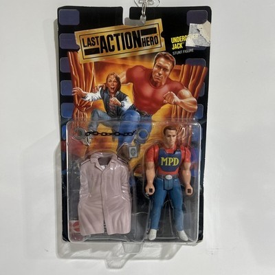 1993 Mattel Last Action Hero Undercover Jack Stunt action Figure