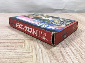 Dragon Quest III 3 Boxed Nintendo Famicom NES Japan - UF3690