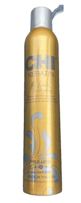 CHI Keratin Flex Finish Hair Spray Hold Level 3 - 10 oz (284 g) Lightwgt Control
