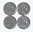 Buffalo Nickels Sharp Horn XF/AU - 1937 1936 1937 1935 Lot Collection *320