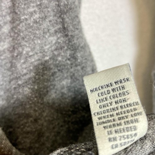Camicia vintage Abercrombie Fitch donna manica lunga grigio medio Y2K aderente babydoll top - Foto 5 di 6
