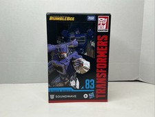 Transformers Studio Series 83 Voyager Class Bumblebee Movie Soundwave New