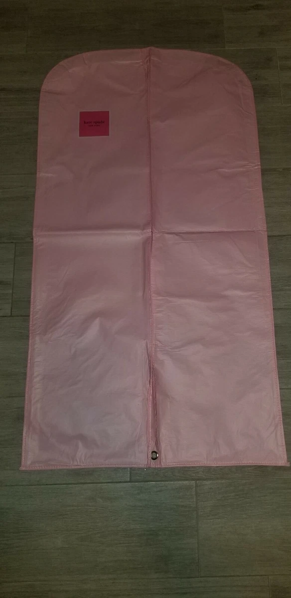 kate spade New York signature pink garment bag EXCELLENT