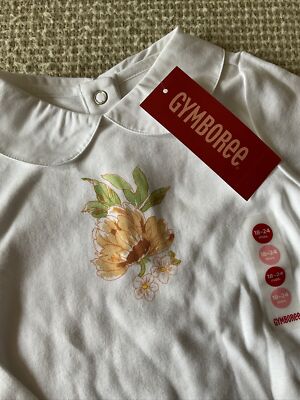 Combinaison Gymboree Wildflower Fields – Manches Longues – Taille 3T – Neuf Avec étiquettes