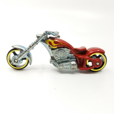2010 Hot Wheels Race World Highway 1/4 OCC SPLITBACK Burnt Orange Variant Bike