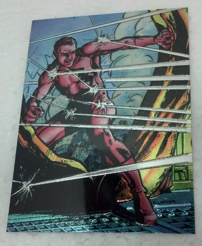 Tarjetas de lámina de novatos Comic Images 1992 - ""Pantalla"" y ""Turok"" en muy buen estado/nuevo M usadas - Imagen 3 de 6