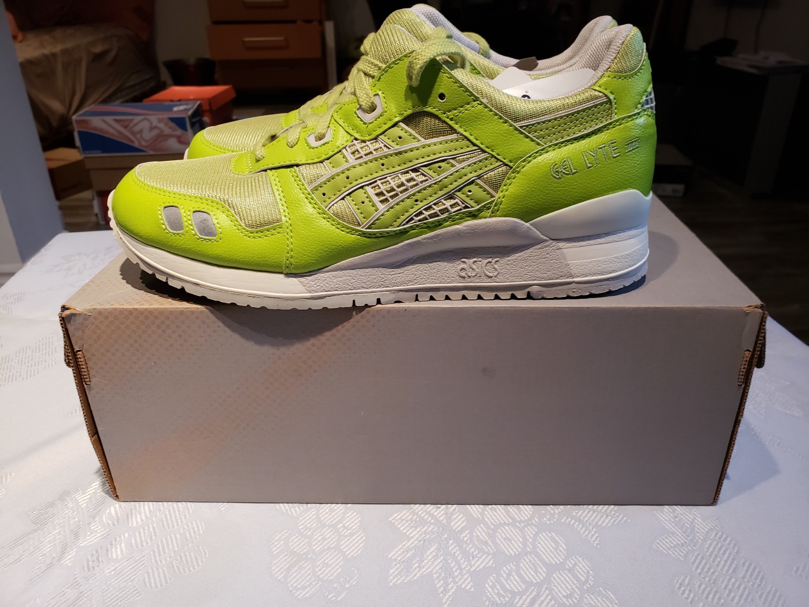 Asics gel lit TQA24 8.5 grön RARE Asics gel lit TQA24 8.5 grön RARE