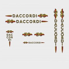 Daccordi 50th Anniversary Bicycle Decals, Transfers, Stickers n.1