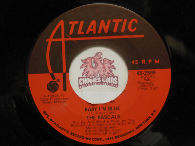 THE RASCALS - Heaven / Baby I'm Blue, 45 RPM VG (4C) | eBay