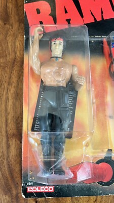 RAMBO ACTION FIGURE THE FORCE OF FREEDOM SPRING LOADED BATTLE