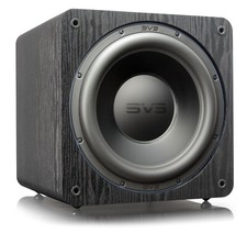 SVS SB-3000 Black Ash Powered Subwoofer - Ope...