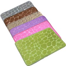 Home Absorbent Soft Bath Mat Bathroom Shower Rug Floor Carpet Non Slip 40 60cm