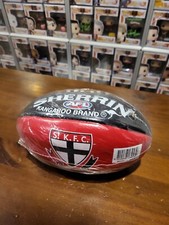 AFL St Kilda Football Club Small / Junior Sherrin Footy - New Sealed