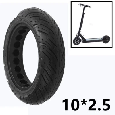 MARKENLOS Für Ninebot Max G30 G30D Vollgummi Reifen Honeycomb 10x2.5 60/70-6.5 Scooter DE