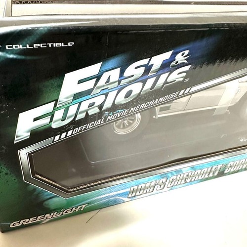 GreenLight 1/18 FAST & FURIOUS GREENLIGHT LIMITED EDITION DOM'S CHEVROLET CORVET - Picture 2 of 5