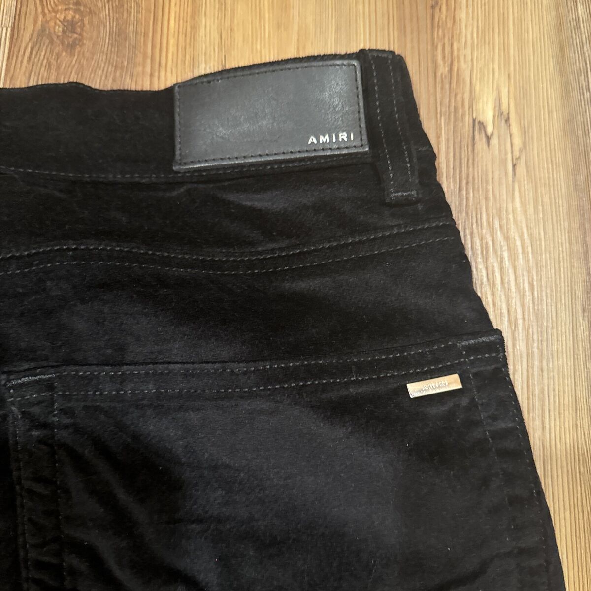 Amiri Stack Jeans UK 34 Black Awesome Feel Velvet Esc | eBay Amiri Stack Jeans UK 34 Black Awesome Feel Velvet Esc | eBay