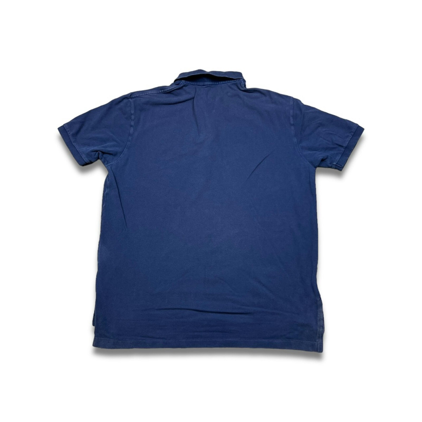 Polo Ralph Lauren camicia uomo XL blu pony sbiadito casual preppy manica corta