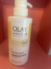 Olay Complete Hydrating Lotion Fragrance-Free, 10.1 FL OZ, 3-In-1 Nourishing Fa