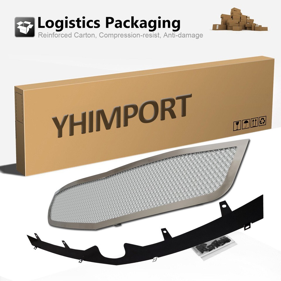 2006-2011 CADILLAC CADY DTS CLASSIC CHROME FINE MESH E&G GRILLE 1986 0102 06 - Foto 10