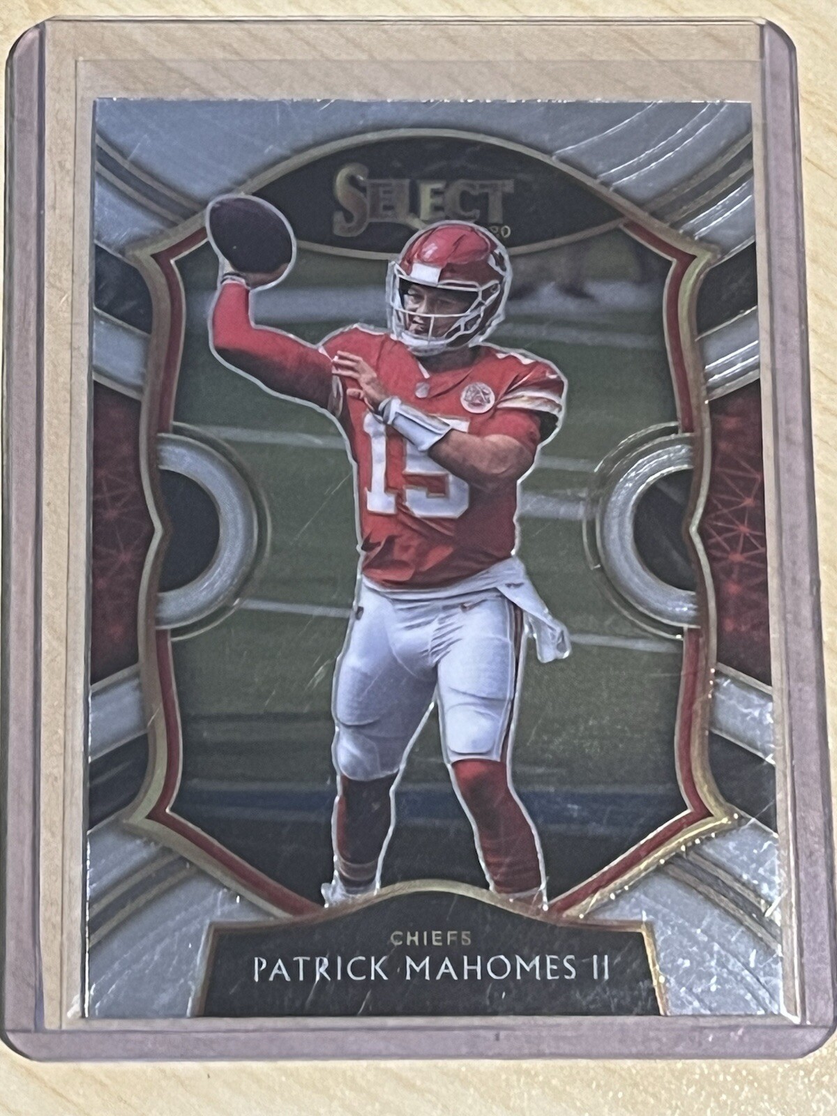 Patrick Mahomes II 2020 Panini Select Concourse Level #2 Kansas City Chiefs Card