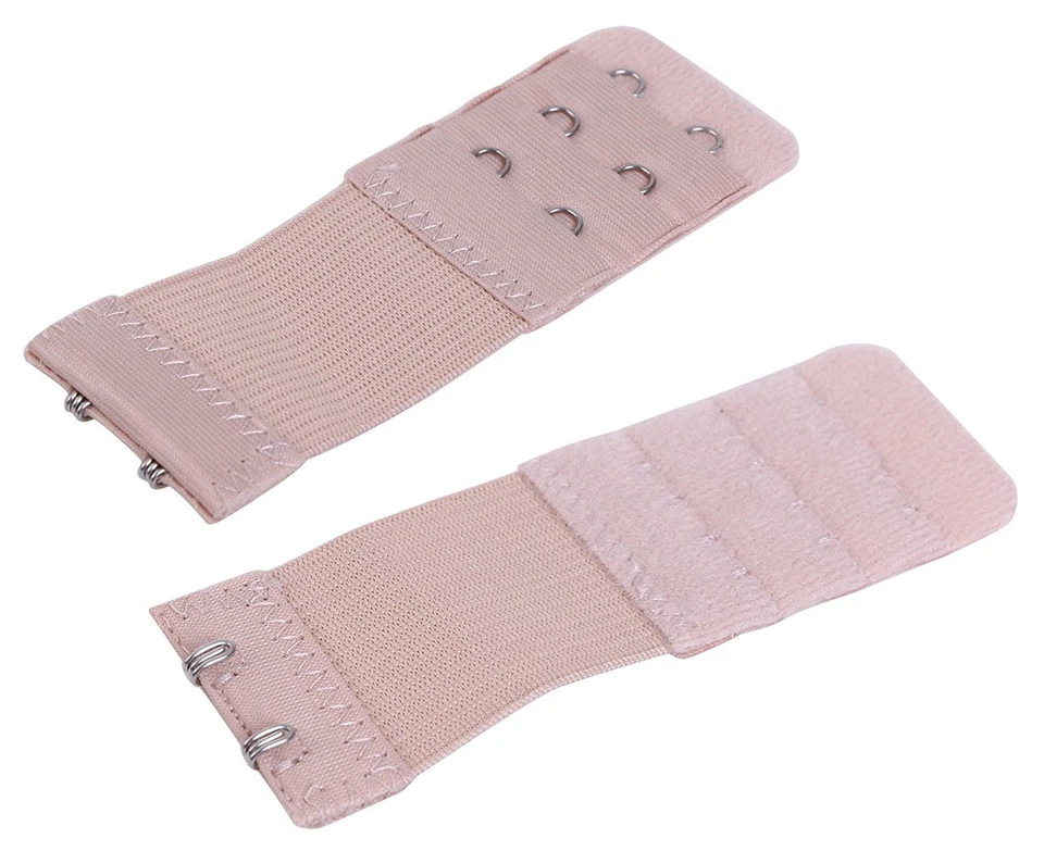 Set of 6 Bra Extender 2 Hooks with elastic 6 pieces Extensions Free Shipping - Image 3 of 4