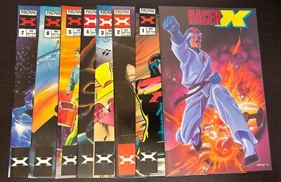 RACER X (1988 NOW Comics) -- #0 1 2 3 4 5 6 7 -- Speed Racer