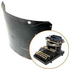 YOST No.1 TYPEWRITER FRONT PANEL Part Antique Schreibmaschine Machine a Ecrire thumbnail