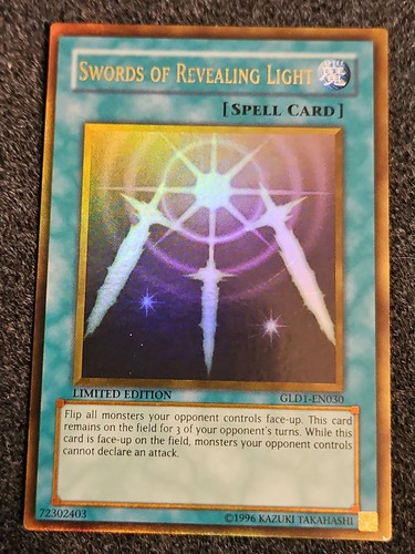 YuGiOh Carta Rare Brain Control GLD1-EN033 - Gold Series