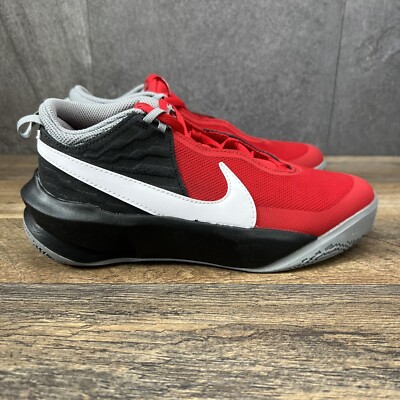 Nike Team Hustle D 10 GS Size 5.5Y Size 7 Womens University Red